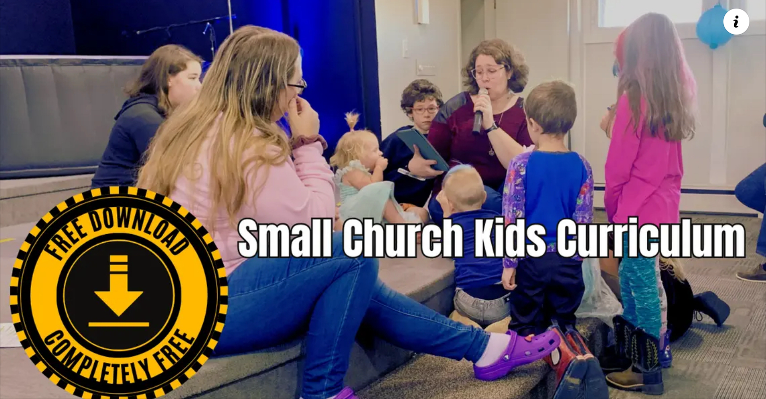 Small Church Curriculum for Preschoolers — Kids Church Library